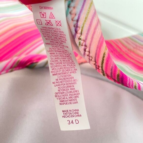 Victoria’s Secret Triangle Padded Bikini Swim Top - Picture 9 of 11